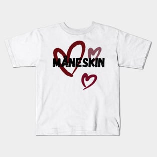 Love Måneskin. Hearts Kids T-Shirt